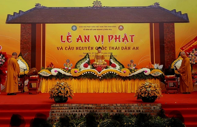 Lễ an vị tôn tượng Phật