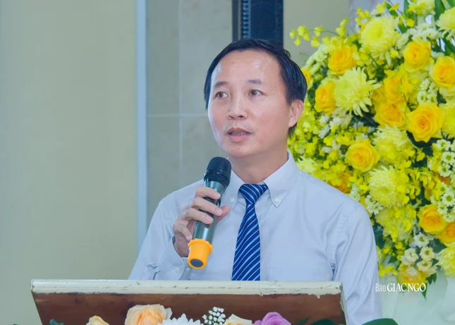 Ông Vũ Hoài Bắc phát biểu tại hội nghị