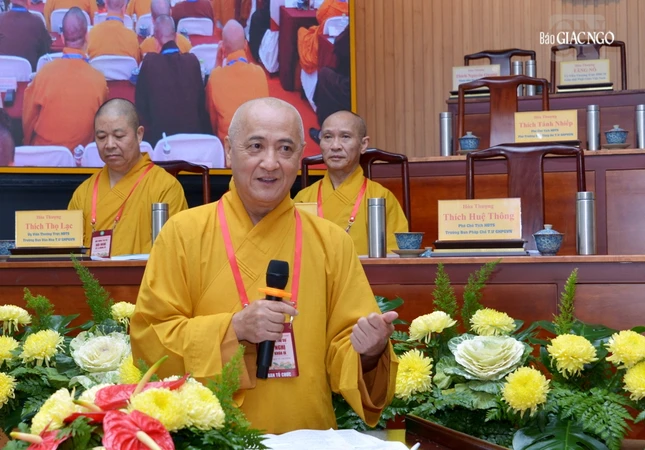 Hòa thượng Thích Huệ Thông triển khai thông tư hướng dẫn thành lập Ban Quản trị tự viện