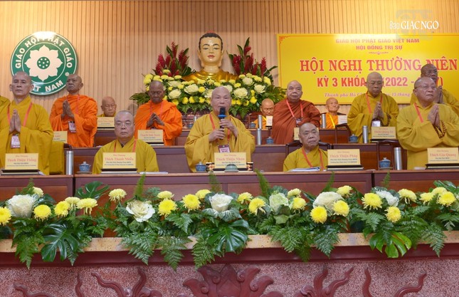 Trưởng lão Hòa thượng Thích Thiện Nhơn, Chủ tịch Hội đồng Trị sự được suy tôn lên ngôi vị Phó Pháp chủ Hội đồng Chứng minh GHPGVN