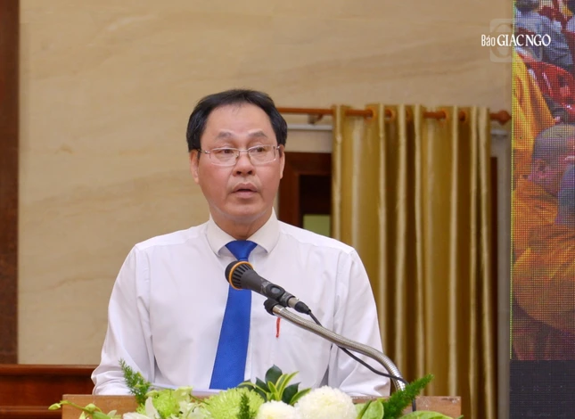 Ông Nguyễn Thành Trung phát biểu tại hội nghị Ông Nguyễn Thành Trung phát biểu tại hội nghị