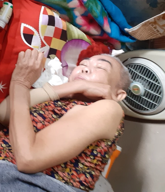 Bà Phạm Thị Rỉ bị bệnh tai biến