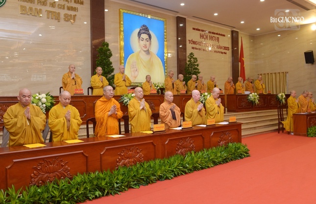 Chư tôn đức chứng minh, tham dự hội nghị