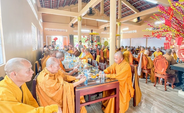 Ban Trị sự Phật giáo tỉnh Bạc Liêu họp mặt đầu xuân