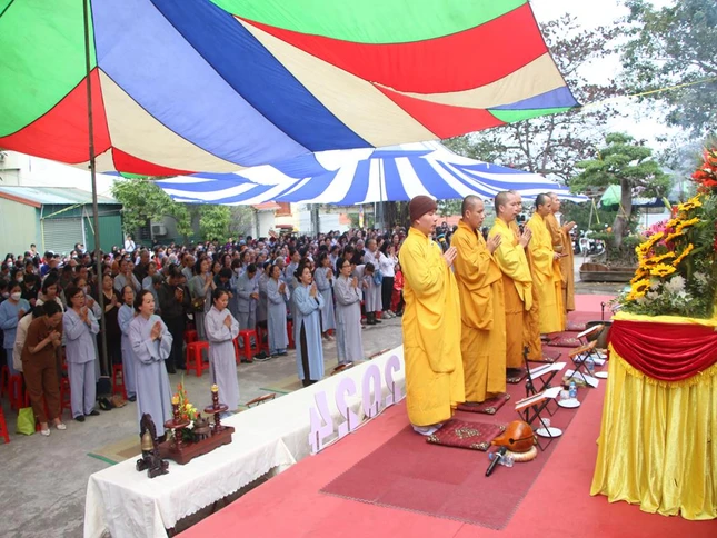 Pháp hội cầu nguyện bình an tại chùa Tiêu Dao