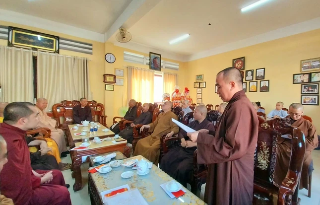 Báo cáo hoạt động Phật sự trong dịp Tết Nguyên đán và Tết Nguyên tiêu - rằm tháng Giêng