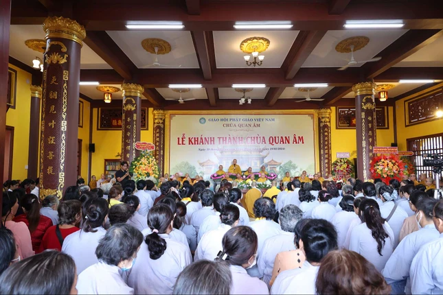 Quang cảnh buổi lễ