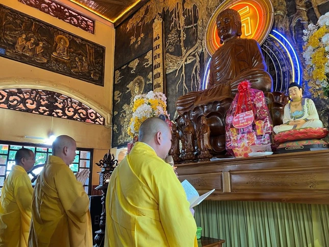 Khóa tu được chức luân phiên tại các tự viện trên địa bàn huyện biên giới Bù Gia Mập