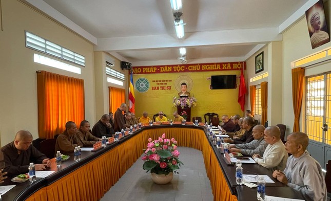 Buổi họp thảo luận nhiều nội dung Phật sự của Giáo hội tỉnh Buổi họp thảo luận nhiều nội dung Phật sự của Giáo hội tỉnh