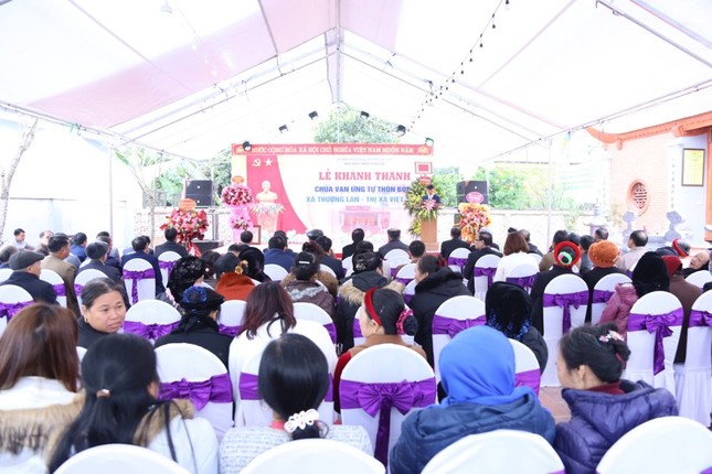 Quang cảnh lễ khánh thành Quang cảnh lễ khánh thành