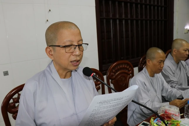 Ni sư Thích nữ Như Nguyệt trình dự thảo phương hương Phật sự Quý II Ni sư Thích nữ Như Nguyệt trình dự thảo phương hương Phật sự Quý II