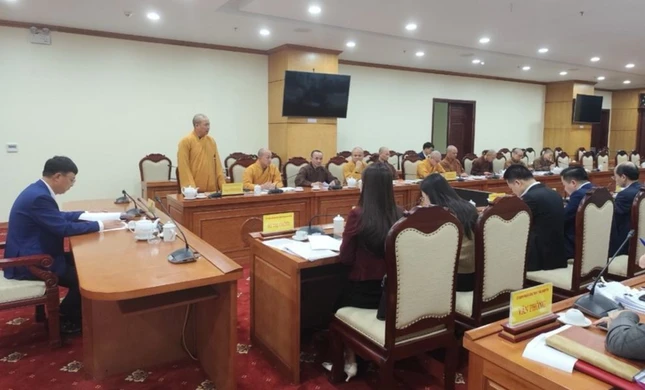 Ban Trị sự GHPGVN làm việc với lãnh đạo UBND tỉnh Thái Nguyên về thi hành Thông tư 04 của Bộ Tài chính