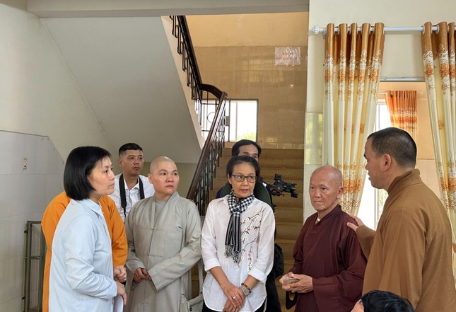 Đoàn thăm hỏi, dự định sẽ tổ chức thăm và hỗ trợ các em tại Cơ sở Nuôi dưỡng và Bảo trợ trẻ em khuyết tật Thiên Phước