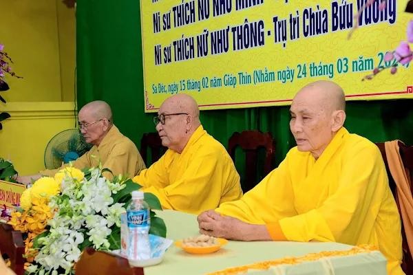 Chư tôn đức giáo phẩm chứng minh, tham dự