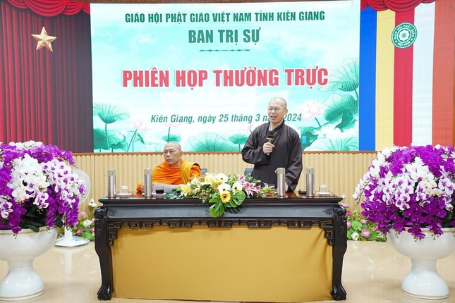 Thượng tọa Thích Minh Nhẫn đã triển khai các hoạt động Phật sự thời gian tới