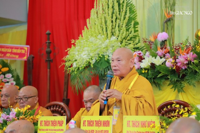 Trưởng lão Hòa thượng Thích Thiện Nhơn ban đạo từ