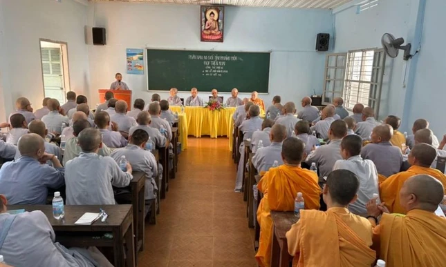 Phân ban Ni giới GHPGVN tỉnh họp triển khai Phật sự hướng đến Đại lễ Phật đản và An cư kiết hạ Phật lịch 2568 Phân ban Ni giới GHPGVN tỉnh họp triển khai Phật sự hướng đến Đại lễ Phật đản và An cư kiết hạ Phật lịch 2568