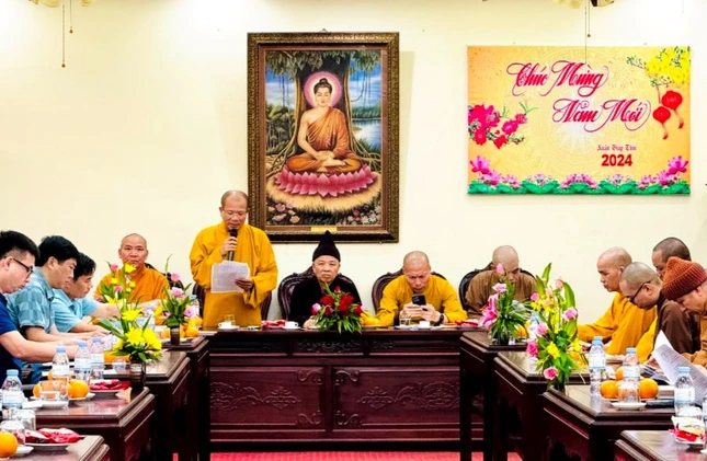 Thượng tọa Thích Đạo Hiển triển khai hoạt động Phật sự