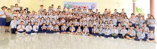 Các huynh trưởng, trại sinh tham gia khóa bồi dưỡng - Ảnh: B.Thọ