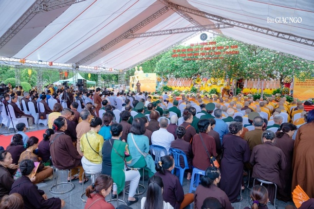 Đông đảo Phật tử tham dự