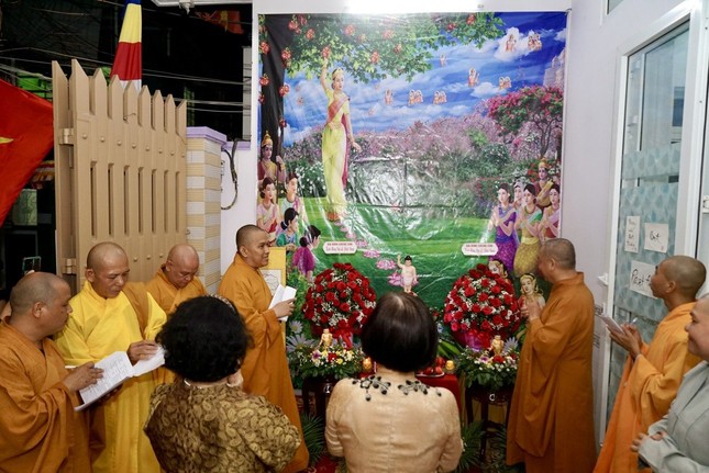 Vườn Lâm-tỳ-ni tại nhà Phật tử Diệu Giác