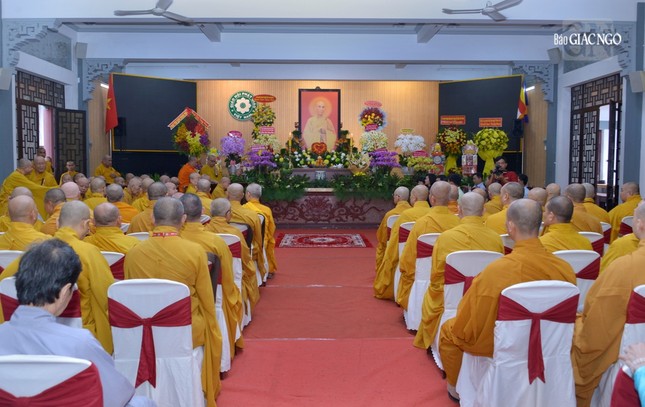 Quang cảnh buổi lễ tưởng niệm tại thiền viện Quảng Đức