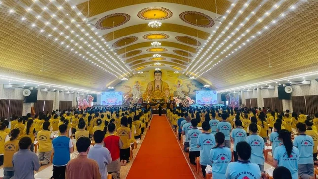 Các bạn trẻ học được nhiều điều bổ ích từ khóa tu