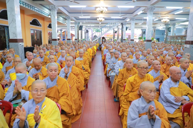 Chư hành giả Ni tại Ni viện Thiện Hòa