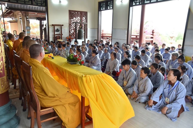 Khóa tu do Ban Trị sự Ohataj giáo H.Ninh Hải tổ chức