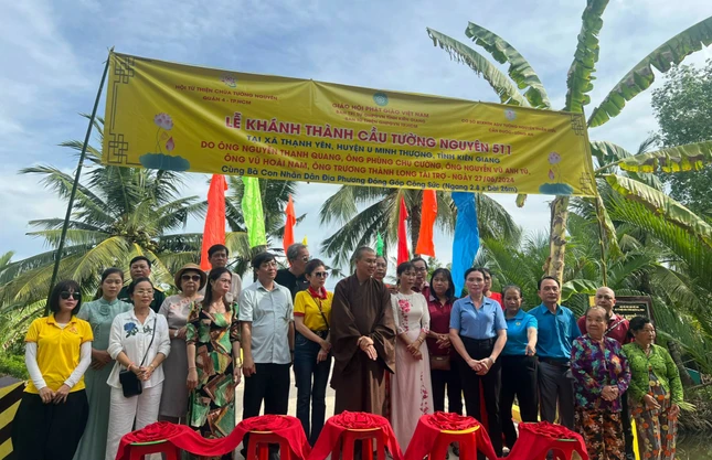 Khánh thành cầu Tường Nguyên 511 tại xã Thạnh Yên