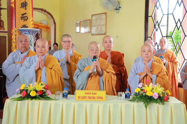 Ni trưởng Thích nữ Nhật Khương tại Bình Quang Ni tự, tỉnh Bình Thuận