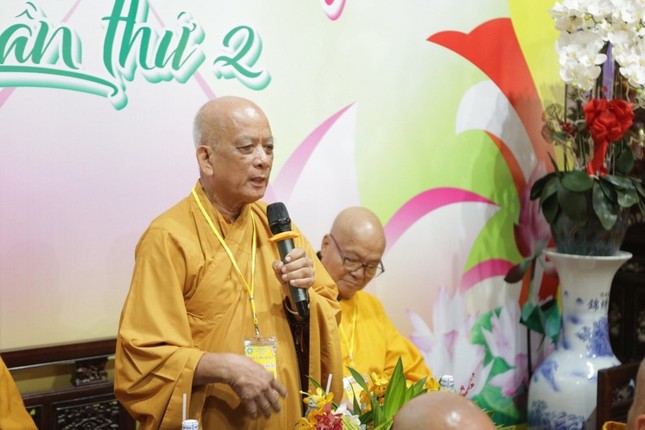 Hòa thượng Thích Lệ Đức ban đạo từ