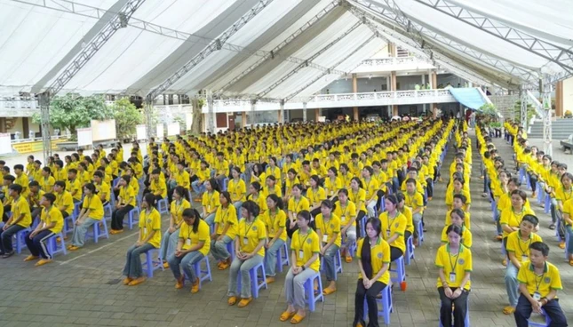 Hơn 500 thanh thiếu niên tham gia khóa tu tại chùa Pháp Hoa, TP.Gia Nghĩa