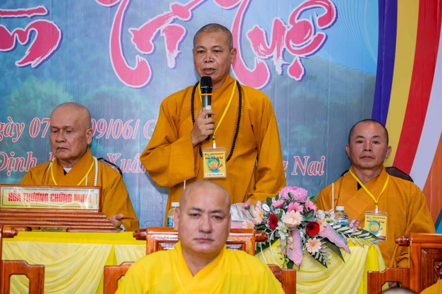 Thượng tọa Thích Huệ Tánh ban đạo từ