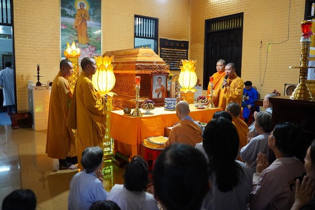 Tại Giác linh đường chùa Thanh Hòa