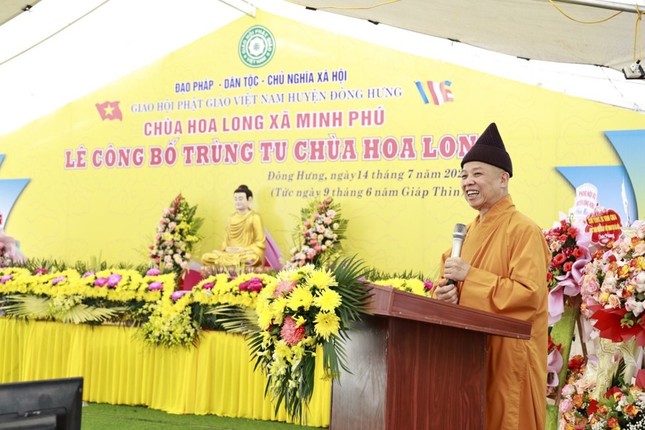 Hòa thượng Thích Thanh Quyết ban đạo từ