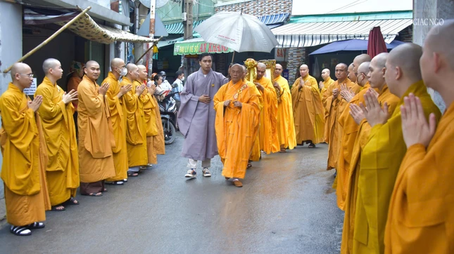 Thỉnh Giác linh Hòa thượng về thăm chốn Tổ Quang Minh