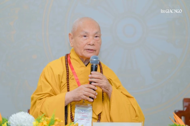 Trưởng lão Hòa thượng Thích Thiện Nhơn ban đạo từ