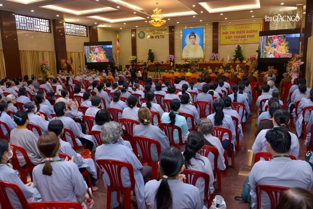 Hội thi diễn giảng cấp Thành phố do Ban Hoằng pháp GHPGVN TP.HCM tổ chức cho Tăng Ni các trường hạ Phật lịch 2568