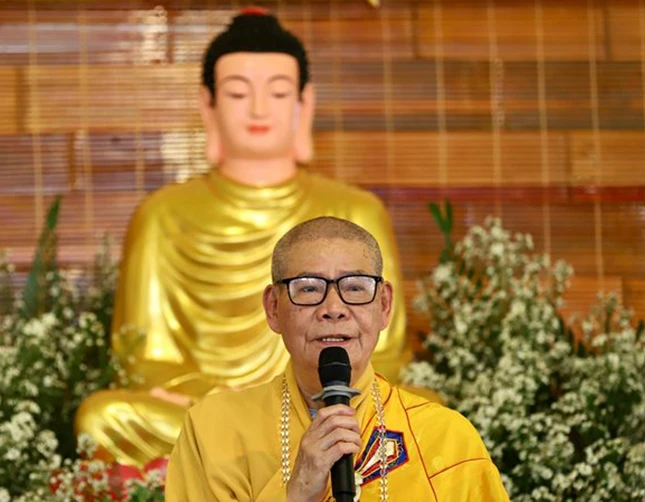 Hòa thượng Thích Châu Quang ban đạo từ