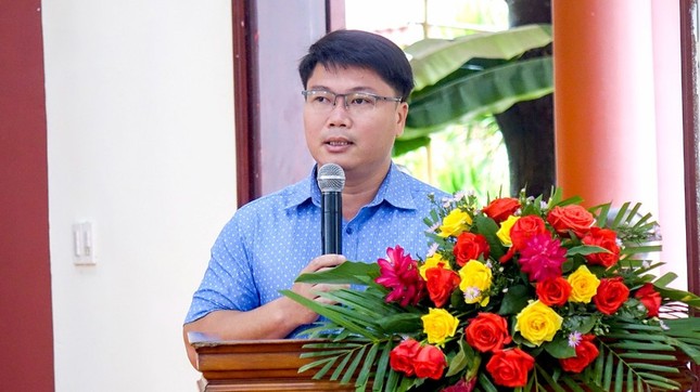 Ông Vũ Quang Dũng phát biểu ghi nhận