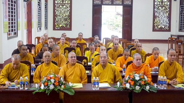 Hội nghị lắng nghe những thành tựu đạt được của GHPGVN trong thời gian qua và các hoạt động Phật sự trọng tâm của Giáo hội thời gian tới