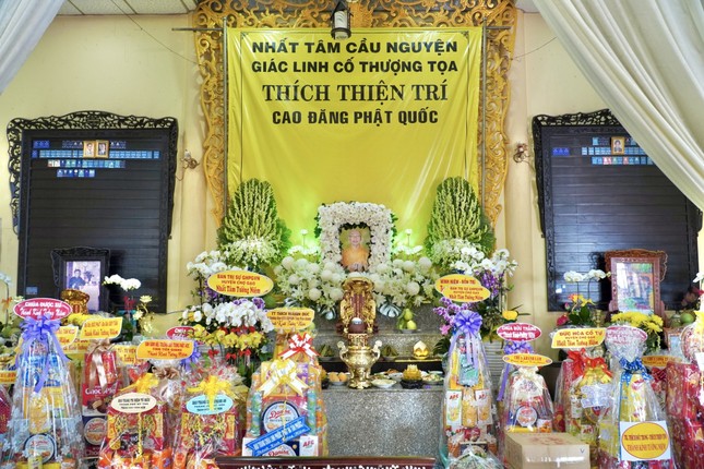 Di ảnh Thượng tọa Thích Thiện Trí tại Tổ đường chùa Bửu Toàn