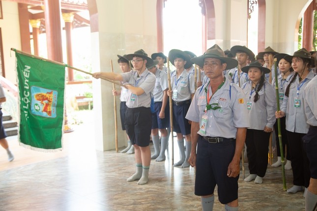 Các huynh trưởng tại trại huấn luyện