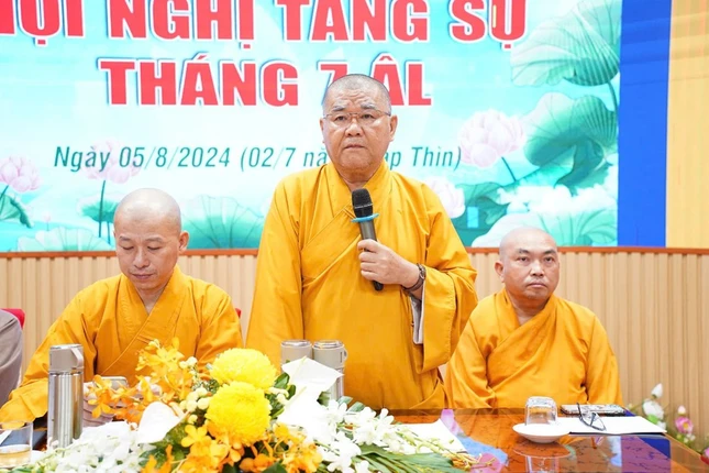 Thượng tọa Thích Minh Tiến triển khai kế hoạch tổ chức Đại lễ Vu lan - Báo hiếu Thượng tọa Thích Minh Tiến triển khai kế hoạch tổ chức Đại lễ Vu lan - Báo hiếu