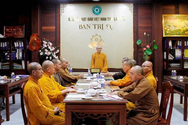 Hòa thượng Thích Châu Quang phát biểu đúc kết Hòa thượng Thích Châu Quang phát biểu đúc kết