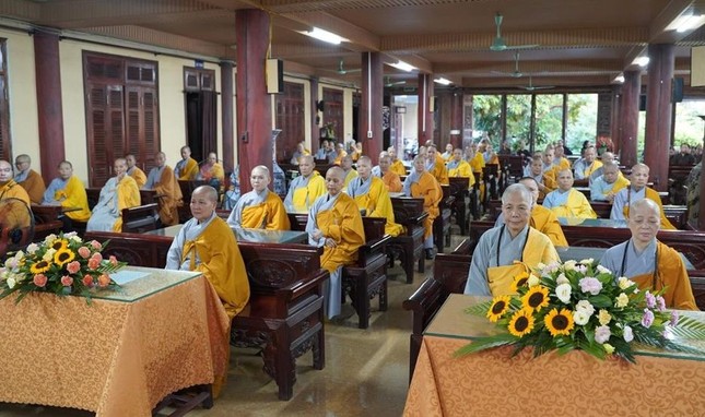 Chư hành giả trường hạ chùa Bồ Đề