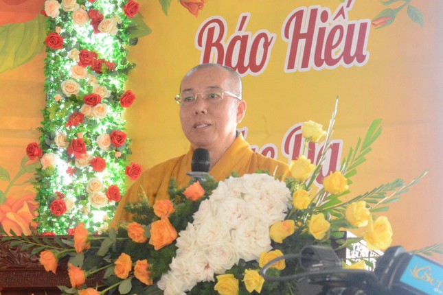 Thượng tọa Thích Giác Nghi nêu ý nghĩa của Đại lễ Vu lan - Báo hiếu