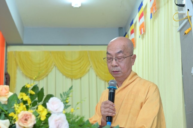 Hòa thượng Thích Nhựt Tấn nhấn mạnh ý nghĩa của An cư kiết hạ của hàng xuất gia