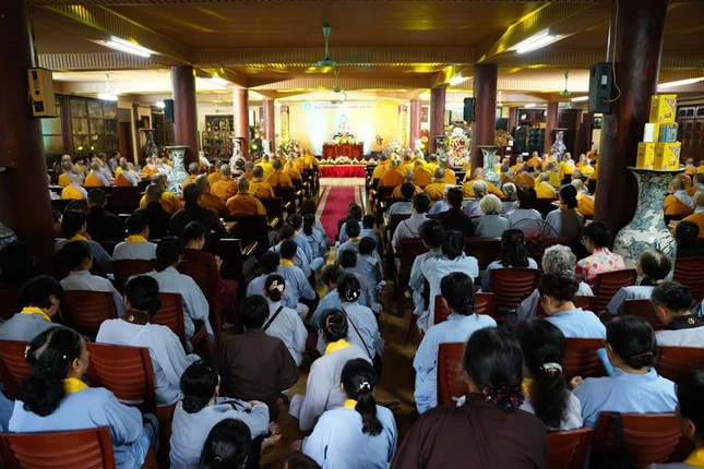 Quang cảnh buổi lễ